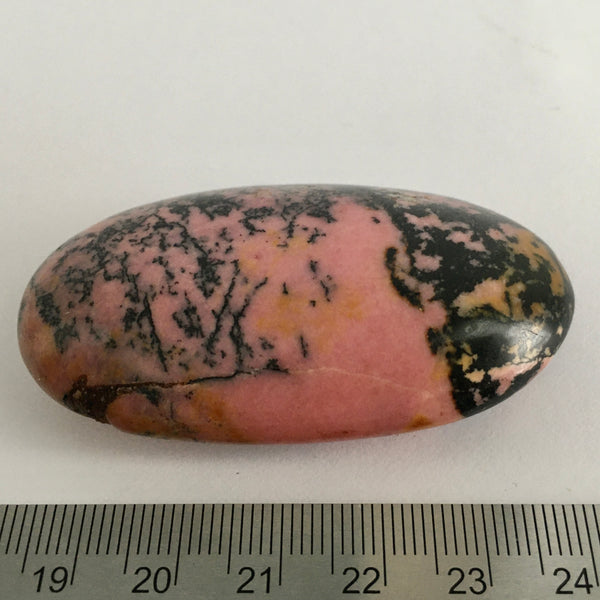 Rhodonite Palm Stone - 23.99