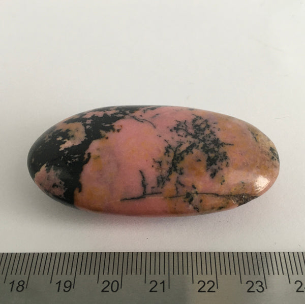 Rhodonite Palm Stone - 23.99