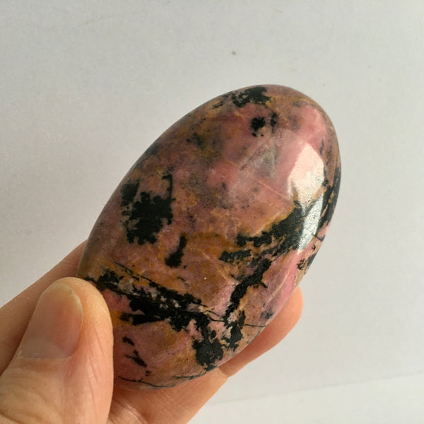 Rhodonite Palm Stone - 29.99