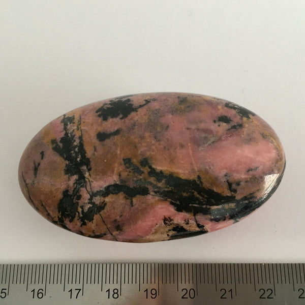 Rhodonite Palm Stone - 29.99