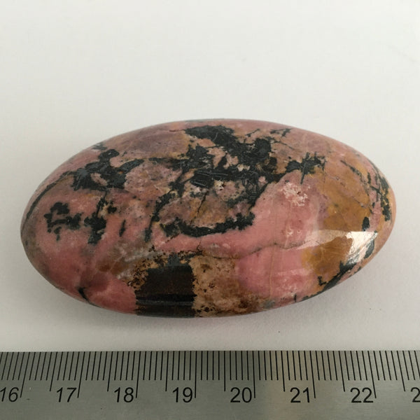 Rhodonite Palm Stone - 29.99