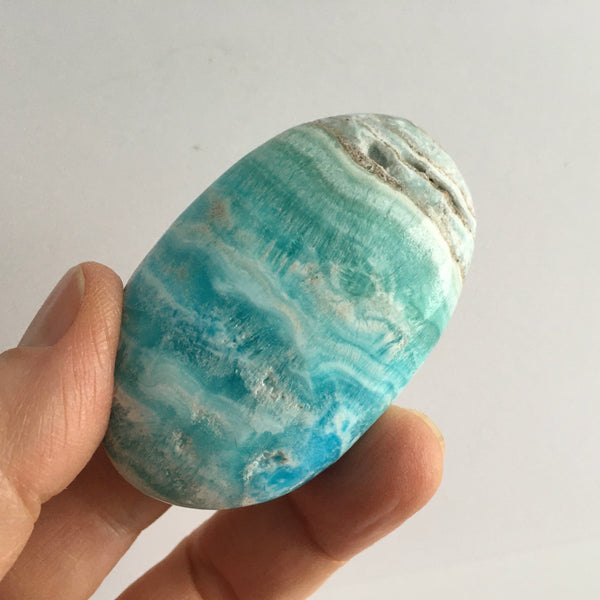 Blue Aragonite  Palm - 34.99