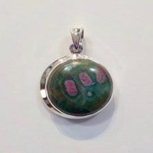 Ruby in Zoisite Pendant - 59.99