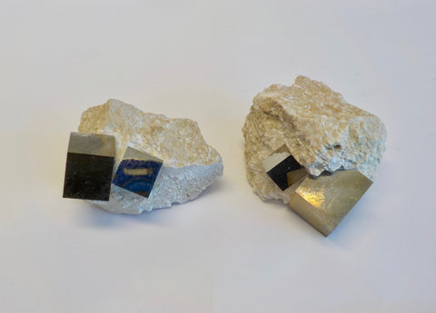 Pyrite Cubes in Matrix Natural - 28.99