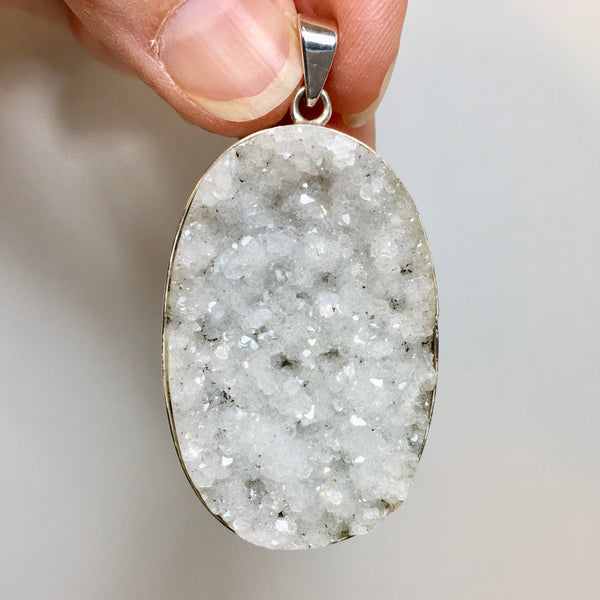 Quartz Druzy Pendant - 38.49 now 19.99