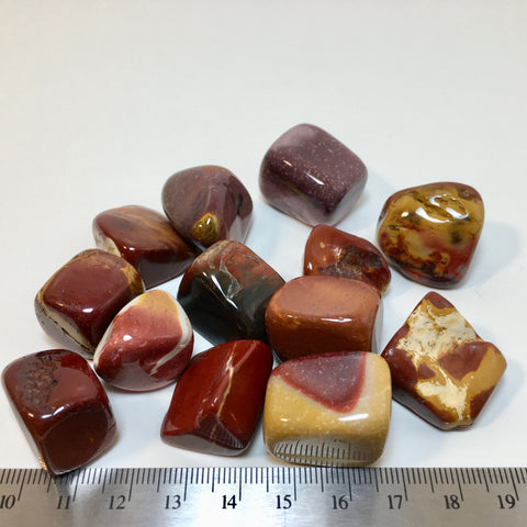 Mookaite or Mook Jasper Tumbled - 3.99