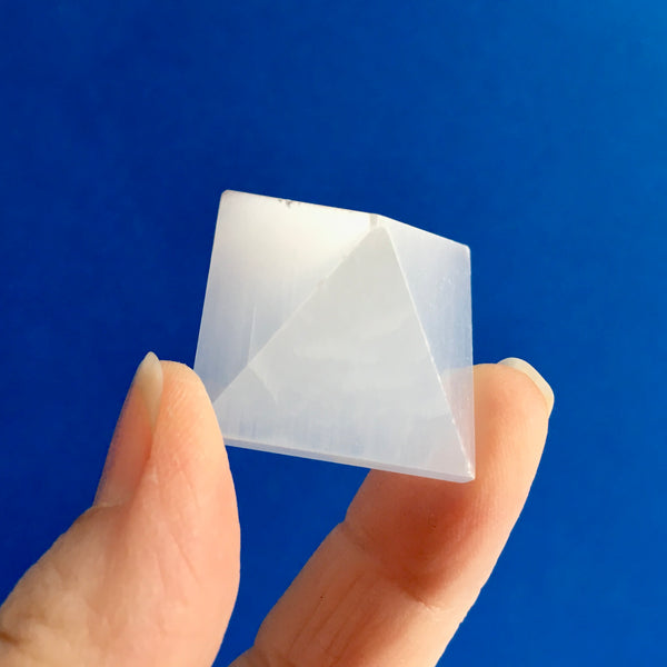 Selenite Pyramid - 15.99 - now 9.89!