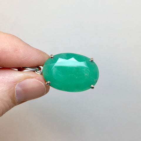 Chrysoprase Pendant - 77.99