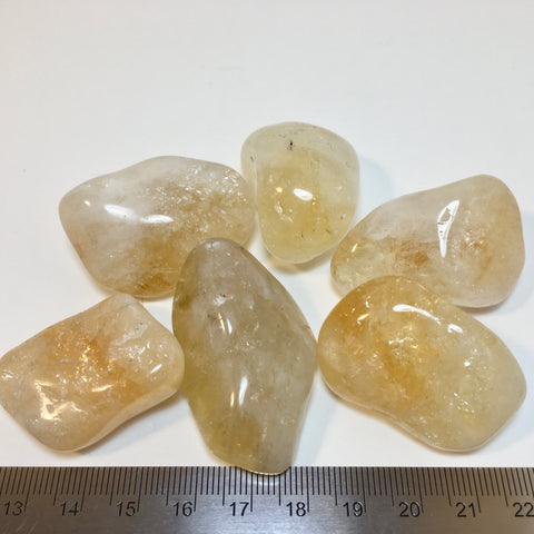 Citrine Tumbled - 5.99 now 4.49