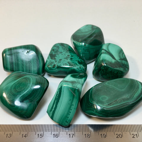 Malachite Tumbled - 19.99