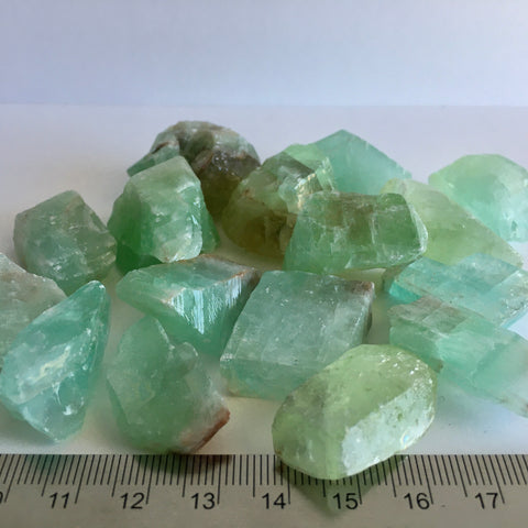 Green Calcite Rough - 0.99