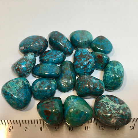 Chrysocolla Tumbled - 4.99