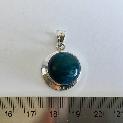 Blue Apatite Pendant - 59.99