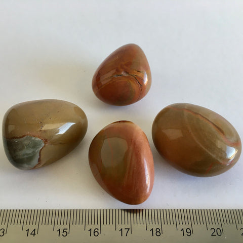 Polychrome Jasper Tumbled - 5.99 reduced to 4.49