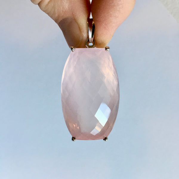 Rose Quartz Pendant - 179