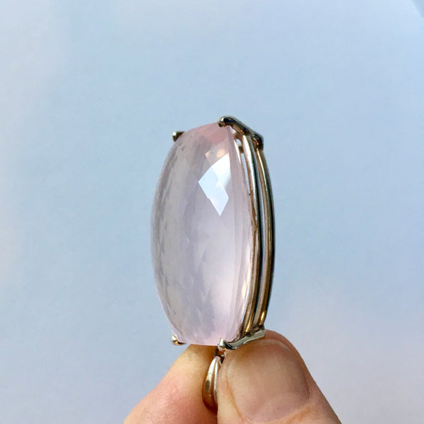 Rose Quartz Pendant - 179