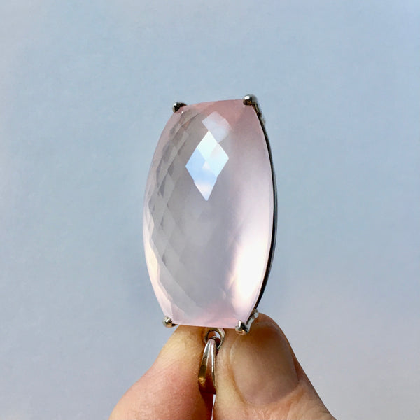 Rose Quartz Pendant - 179