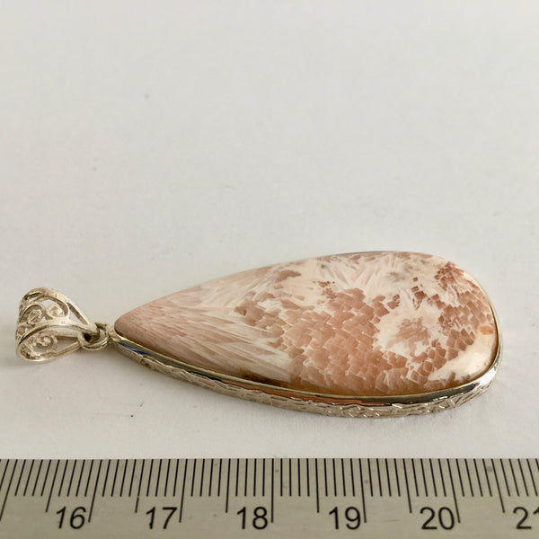 Pink Scolecite Pendant - 68.98