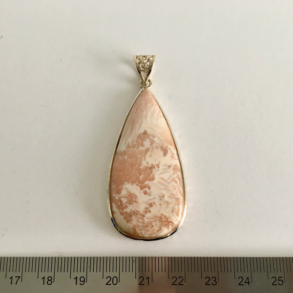 Pink Scolecite Pendant - 68.98