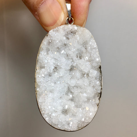 Quartz Druzy Pendant - 39.99 now 19.99